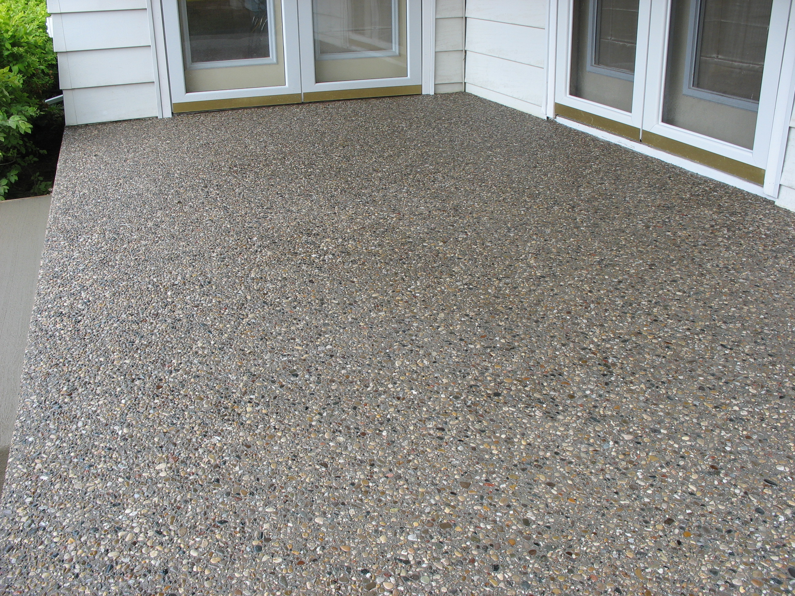 Exposed Aggregate Concrete