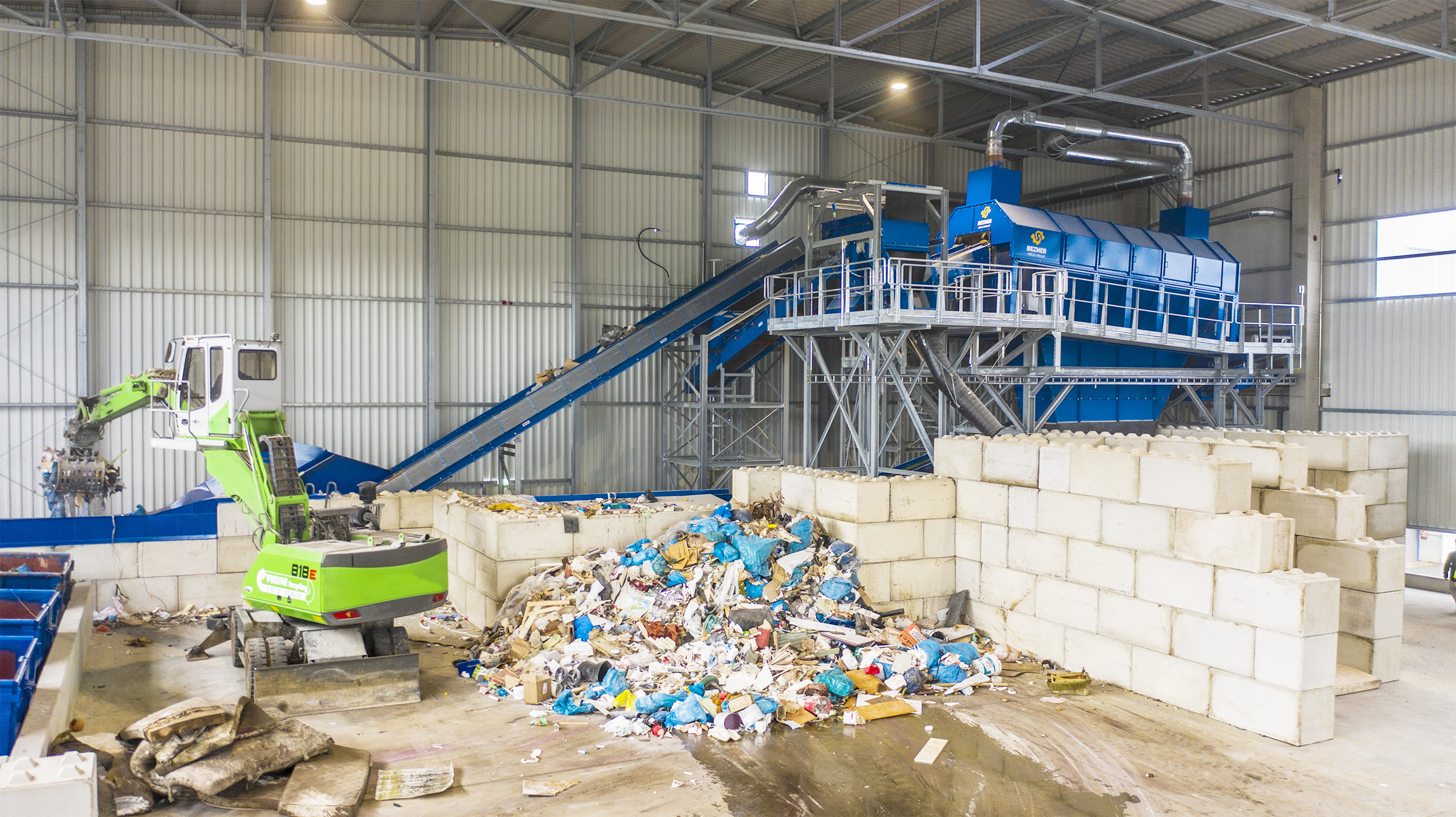 waste recycling machines
